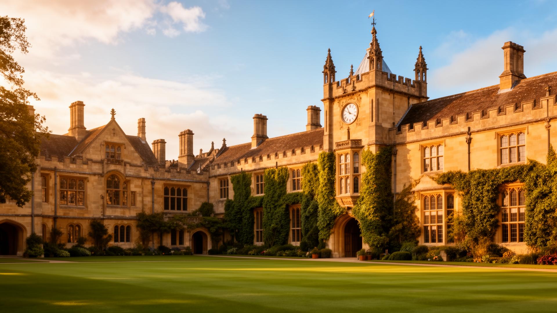 UK boarding school campus